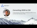 Data Engineer s Lunch Converting JSON to CSV