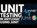 Functional and unit testing in Anylogic using JUnit