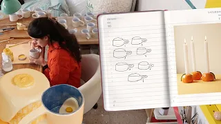 criar uma coleção de cerâmica (todo o processo)