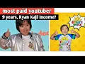 Ryan world Ryan kaji income net worth in million dollars