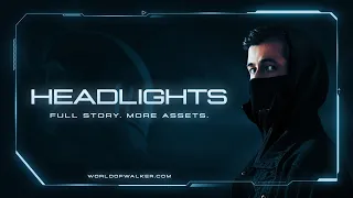 Alok Alan Walker Headlights Feat KIDDO Official Lyric Video 