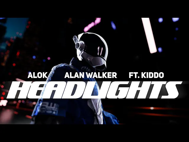 Download MP3 Alok & Alan Walker - Headlights (feat. KIDDO) [Official Lyric Video]
