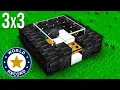 Smallest Minecraft Base World Record