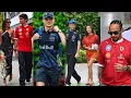 Download Lagu Charles Leclerc arrives with girlfriend Alex | Max Verstappen \u0026 more F1 Drivers arrive in Singapore