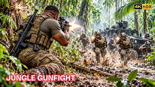 叢林伏擊!雇佣兵团边界截杀,特种兵王背水一战,團滅恐怖份子!#动作 #枪战 #截杀 #特种兵 #雇佣兵 #狙击手 #战争