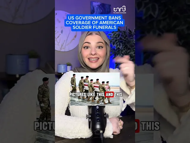 ⁣US Government Bans Coverage of American Soldiers Funerals
