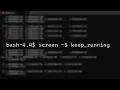 Keep Program Running in SSH Session After Closing Terminal Linux Ubuntu