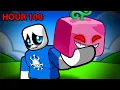I Spent 100 Hours Going Noob To Max Level With Rubber In Blox Fruits
