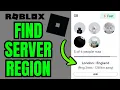 How To FIND Roblox SERVER REGION WORKING 2026