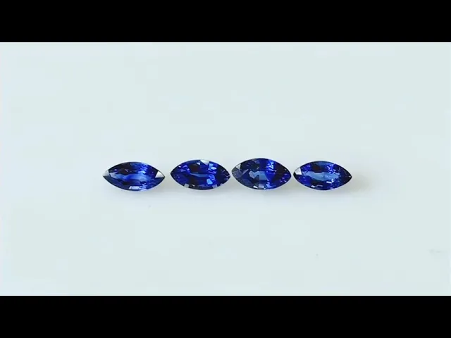 Marquise Medium Blue Sapphire