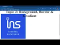CSS - Mastering Backgrounds Borders and Gradients in CSS