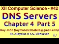 Part 5 DNS Server Chapter 4 plus 2 Computer Science Computer Applications Chapter 4