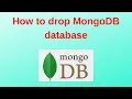 17 MongoDB DBA Tutorials How to drop MongoDB database
