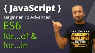 javascript bangla tutorial 69 for of and for in loop