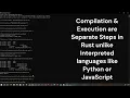 Learn Hello World In Rust Using rustc and cargo