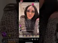 Edwina Carla Isaac twerking on ig live