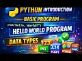Python Basics for Beginners Hello World Data Types Explained