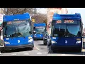 NYCT Bus B35 Limited Bus Action along Church Avenue and 39th Street New Flyer XN60 March 2026