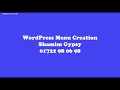 WordPress Menu Bar Creation Bangla Tutorial
