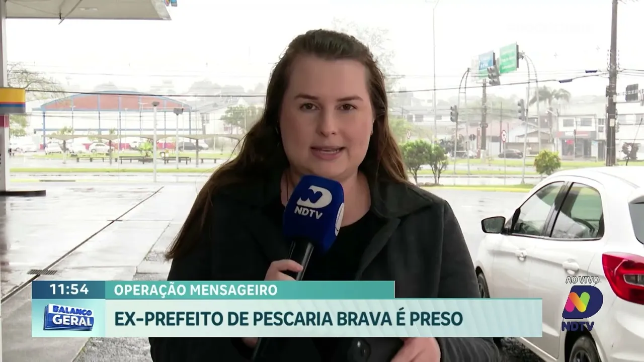 Prisão preventiva do ex-prefeito de Pescaria Brava na operação mensageiro