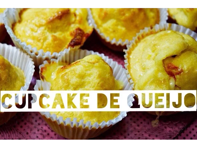 RECEITA: CUPCAKE DE QUEIJO DICA DE MINUTO