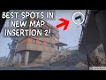 Top 5 BEST Spots On New Map INSERTION 2 SimpleBonsai
