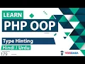 PHP OOP Type Hinting Tutorial in Hindi Urdu