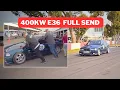 Download Lagu INSANE 400KW BMW E36 Hits the track HARD!