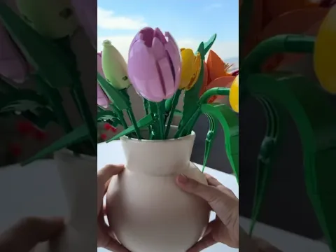 Anneme Solmayan Çiçekler yaptım ❤️ 🌷🥰 #anne #mom #annelergünü #happymothersday #diy #asmr #fyp