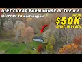 DIRT-CHEAP WEST VIRGINIA FARMHOUSES with acreage Hidden Real Estate Gems