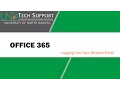 Office 365 Logging into Your Student Email