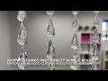 ShopWildThings Highest Quality Raindrops Beaded Curtains Crystal Clear Door Beads