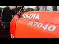 LARGE Category Farmers TRACTOR model M7040 in KUBOTA BEST FOR HYDRAULIC CONTROLLED IMPLEMENTS USE