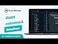 Understanding the Columns Timeline Planning With the Gantt Chart