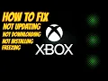 How To Fix Xbox Series Not updating Or Downloading POWER CYCLE