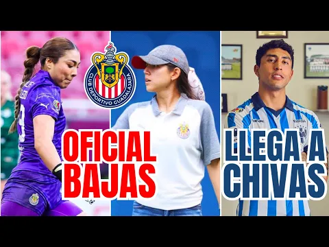 Download MP3 🚨 OFICIAL: BAJAS CONFIRMADAS EN CHIVAS FEMENIL. SE VA PORTERA