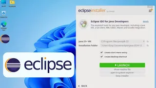 Download install Eclipse java IDE live demo Set path java Windows