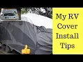 My RV Cover Install Tips