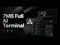 I built my 7MB Full AI Terminal in Rust Tauri
