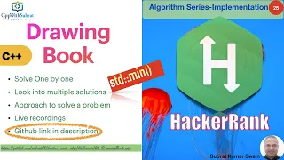 26 Drawing Book Hackerrank C Algorithm Solution