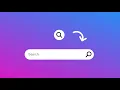 Create an Animated Search Bar with Hover Effect Gradient Background Full CSS Tutorial