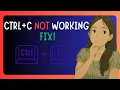 QUICK FIX For CTRL C Not Working In Microsoft Word In Windows 11 - GUIDE