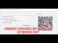 C Tutorial Create QR code with logo pay Momo