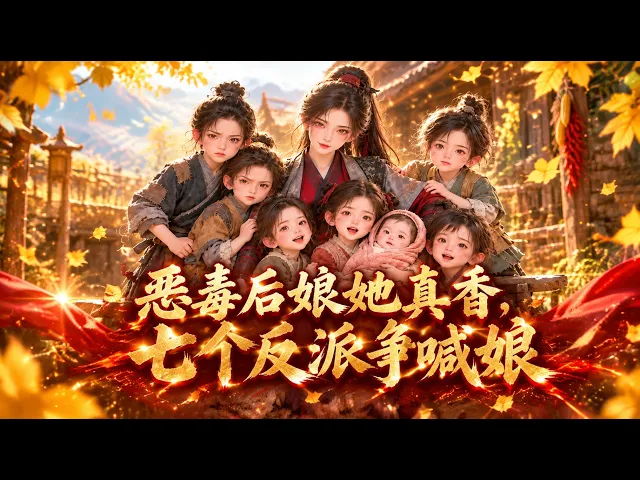 恶毒后娘她真香,七个反派争着喊娘
