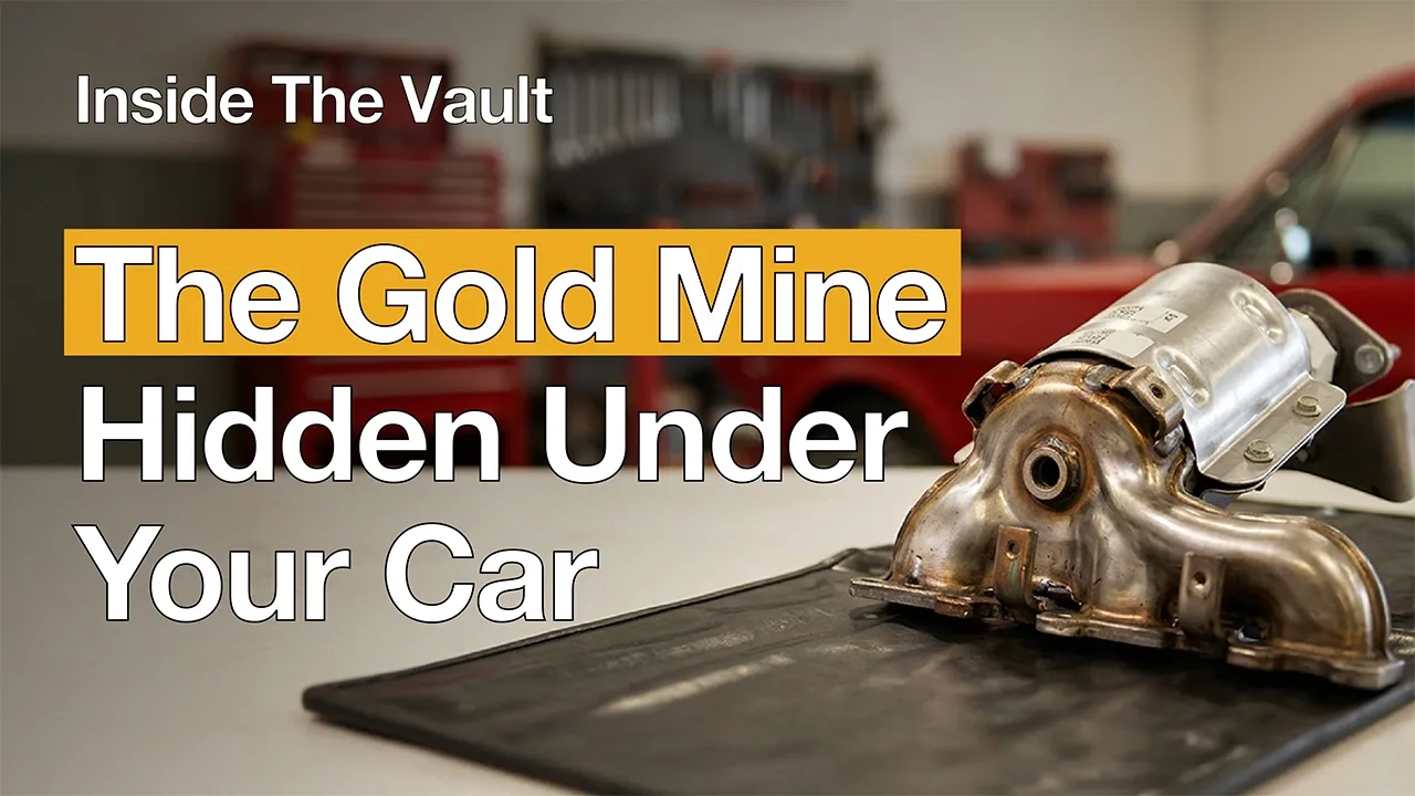 Ep.6 Season 2 - The Gold Mine In Your Car - Platinum, Palladium and Rhodium in Catalytic Converters