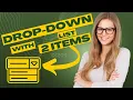 How to make a DROP-DOWN list with two Options in EXCEL quick and easy