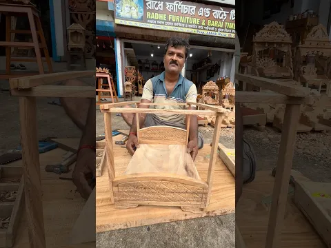 Laddu Gopal Ji's Cute Mini Bed Making | Traditional Indian Craft #shorts #shortsfeed