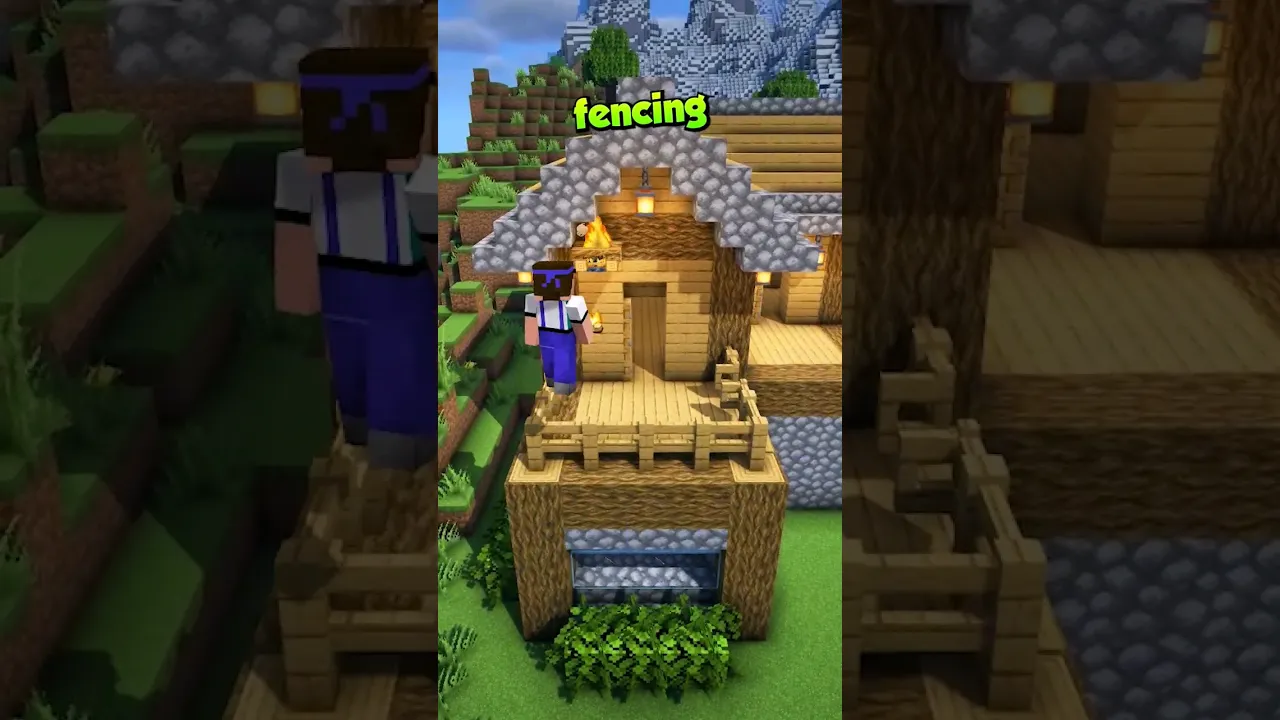 Minecraft Easy Survival House ???? Build Tutorial