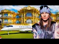 Axl Rose s Lifestyle Net Worth 2024 Guns N Roses Mansions Cars Family Passions More
