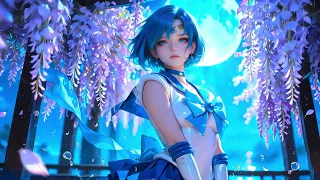 Ami Mizuno Wisteria Moonlight Sailor Moon Live Wallpaper